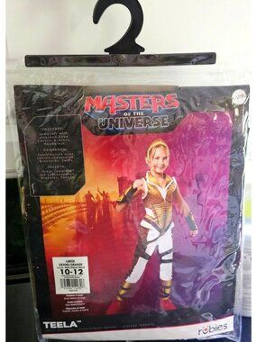 Masters of the Universe Teela Costume Girl 10-12 Movie 2026 Halloween Kids NEW